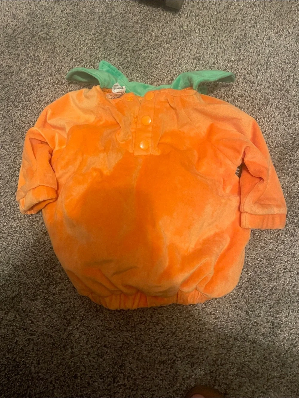 Baby pumpkin Halloween costume